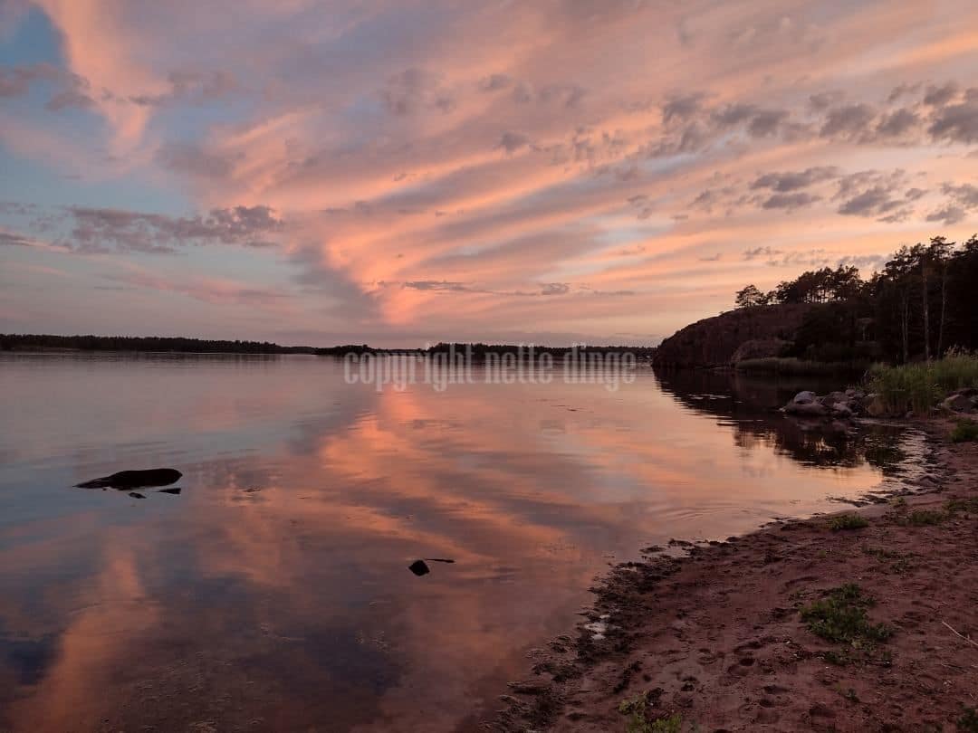 Foto Sonnenuntergang in Schweden 2022 10