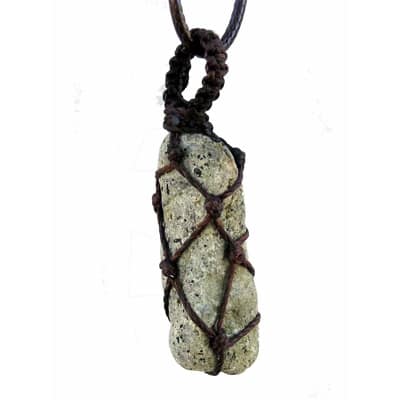 Anhänger aus Vulkangestein aus Andalusien Spanien LEN12 3