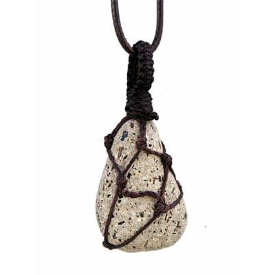 Anhänger aus Vulkangestein LEN15