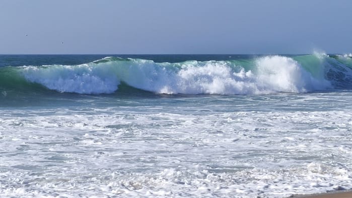 Brandung vor Porto Cov Portugal 2