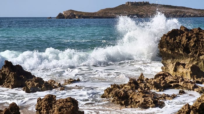 donnernde Brandung vor Porto Cov Portugal 8