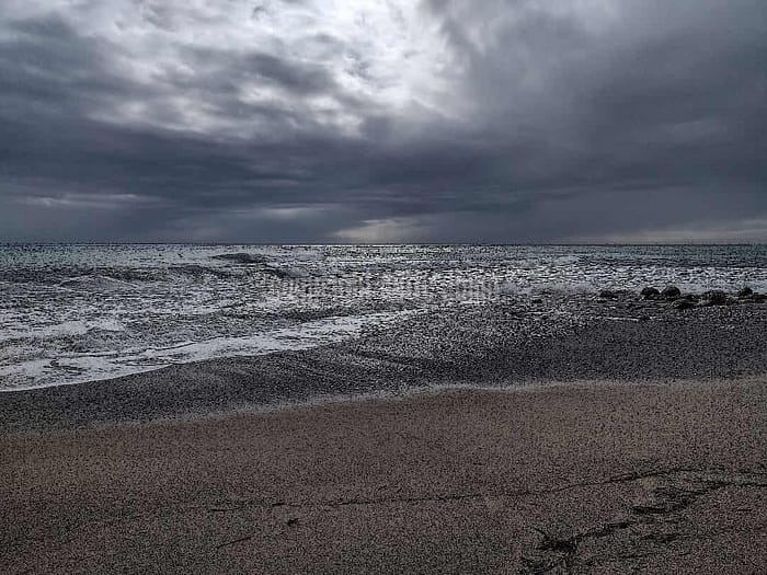 Bild Strand bei Tarragona 1 bearbeitet
