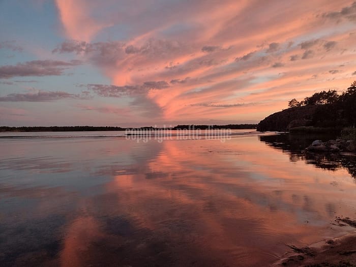 Foto Sonnenuntergang in Schweden 2022 15