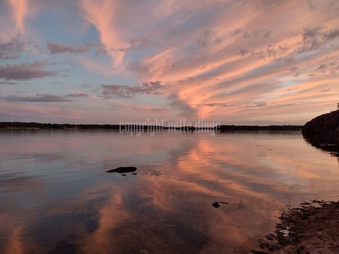 Foto Sonnenuntergang in Schweden 2022 09