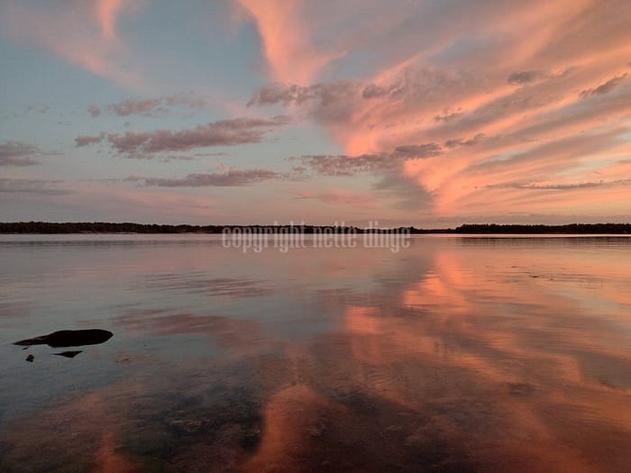 Foto Sonnenuntergang in Schweden 2022 13