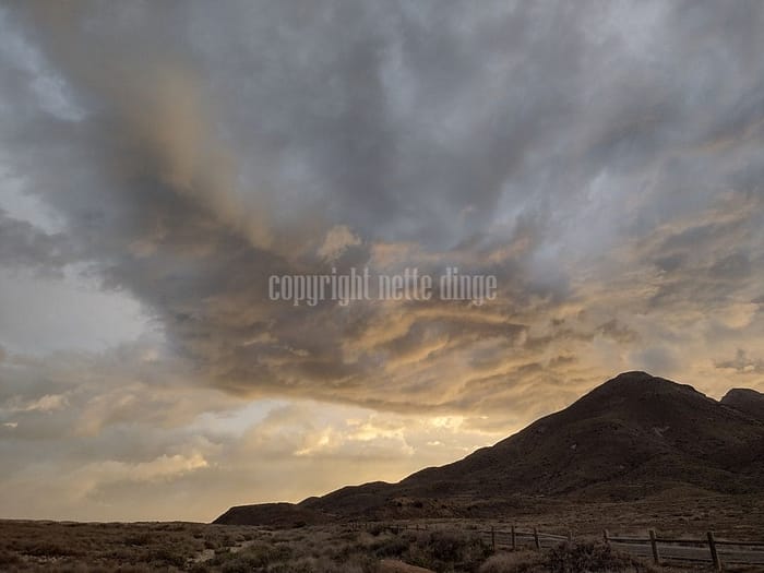 Foto Wolken im Cado de Gata 15