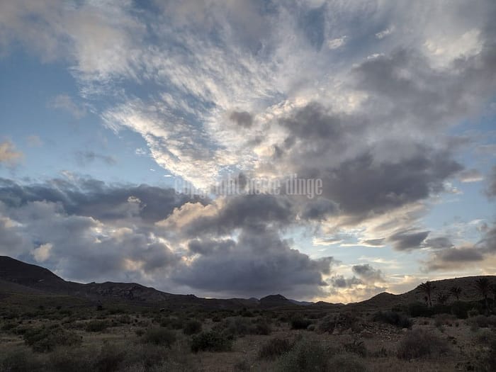 Foto Wolken im Cado de Gata 24