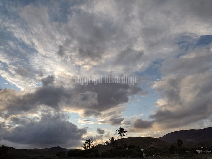 Foto Wolken im Cado de Gata 26