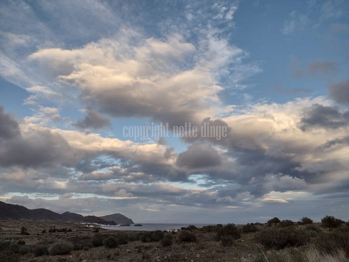 Foto Wolken im Cado de Gata 27