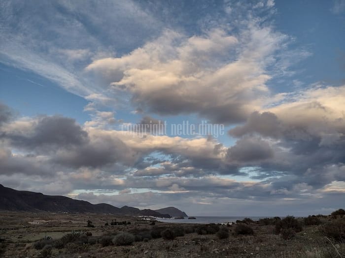 Foto Wolken im Cado de Gata 28