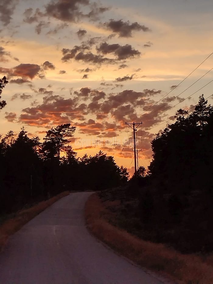 Foto Sonnenuntergang in Schweden 2022 07