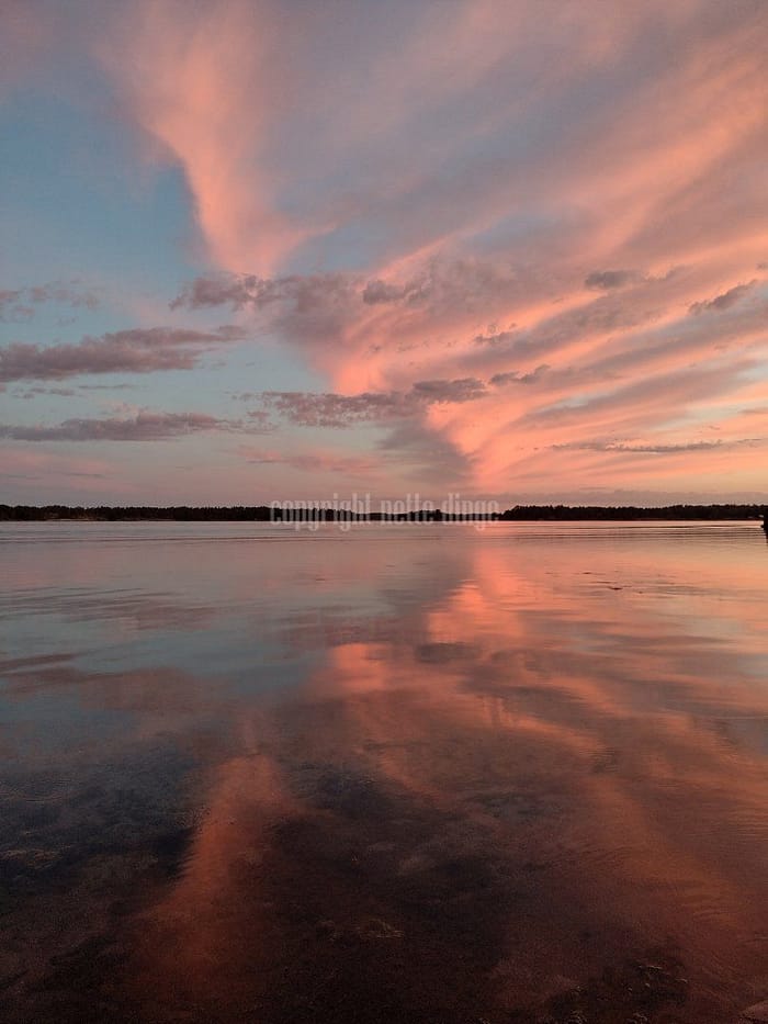 Foto Sonnenuntergang in Schweden 2022 14