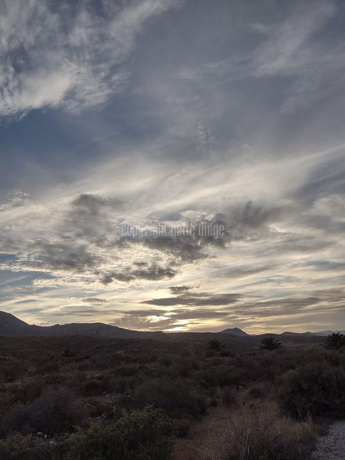 Foto Wolken im Cado de Gata 04