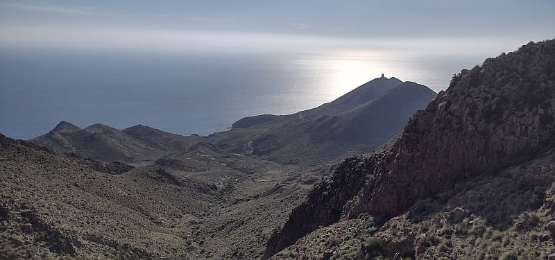 Blick auf San Jose vom Vulkangipfel