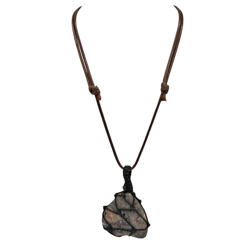 Anhänger aus Vulkangestein aus Andalusien Spanien LEN08 1